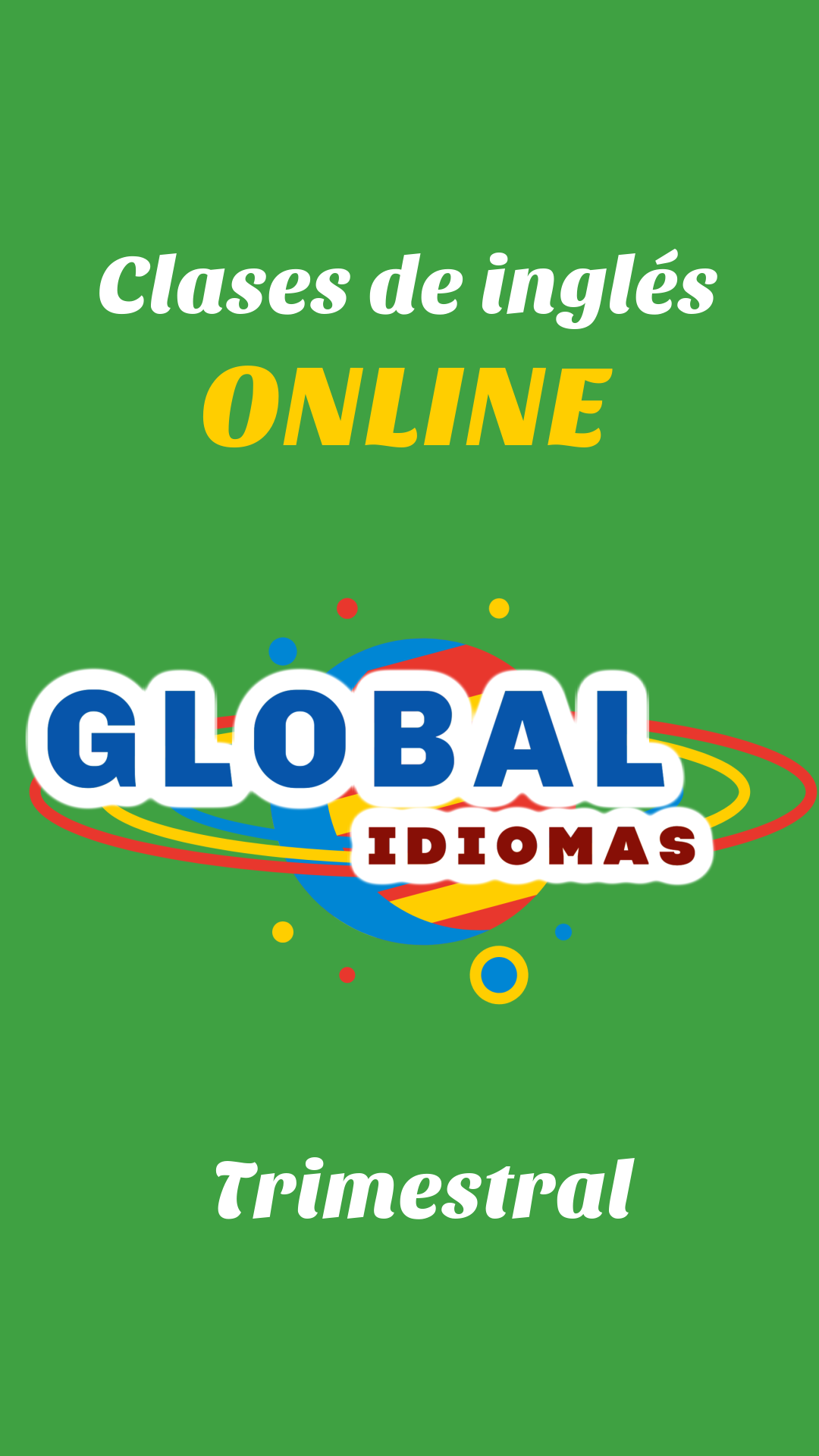 Clases de Inglés Online Trimestral